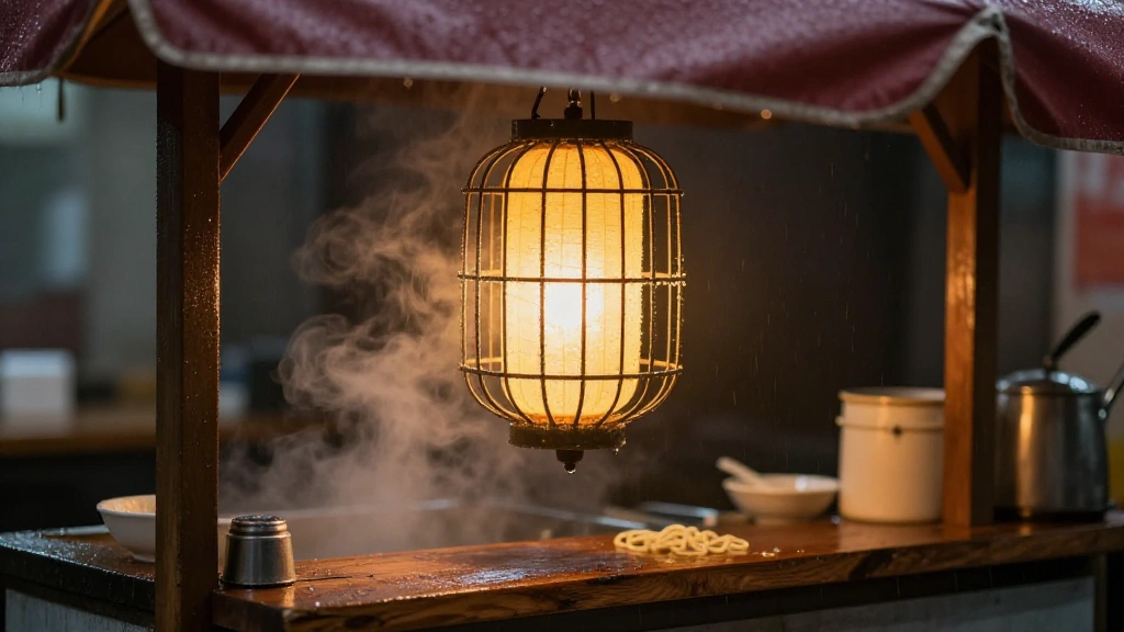 Rain-lit Night Bazaar, plate 3